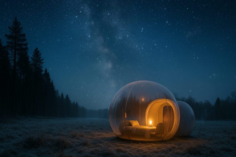 Sous la voûte claire de janvier : une nuit pour ralentir